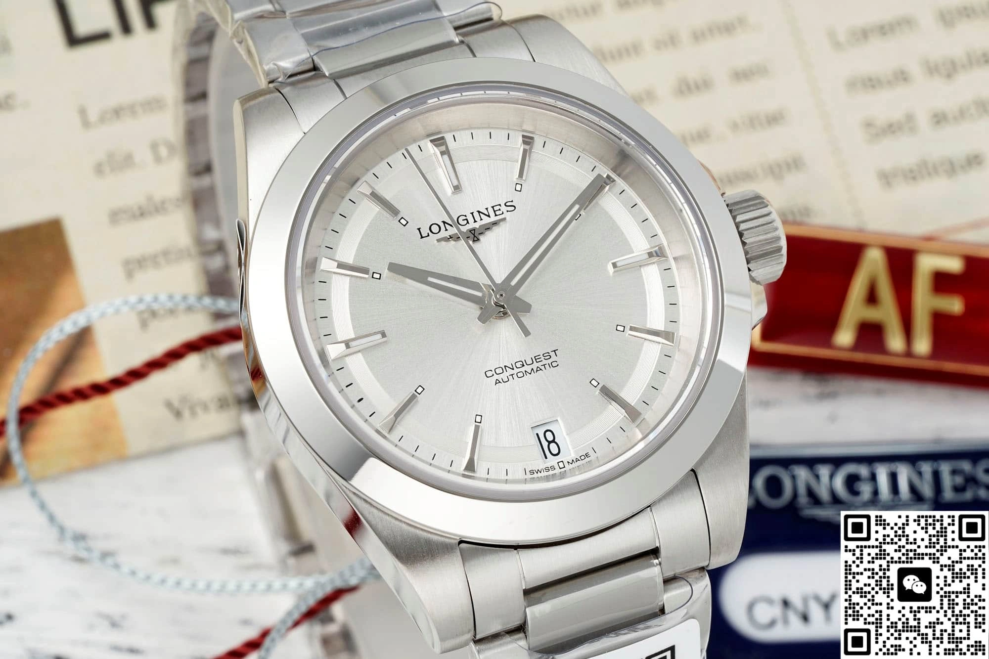 AF Factory Longines Concas L3.720.4.72.6 1:1 Best Edition Replica Watch